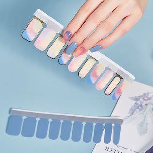 6 sheets for $20 Nail Wrap Strip Sticker - FZ081